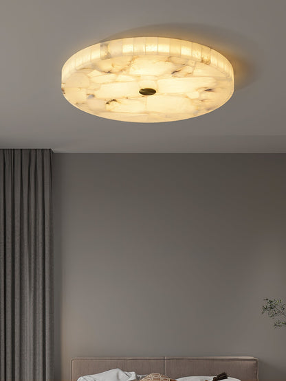 Ceiling Light | Marble Effect Flush Mount