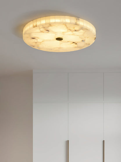 Ceiling Light | Marble Effect Flush Mount
