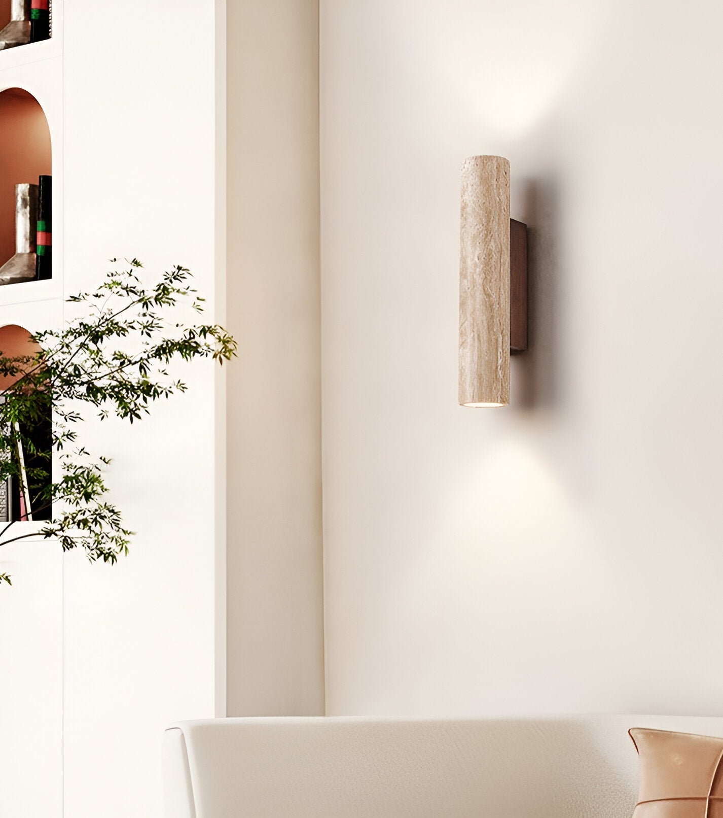 Wall Light | Travertine Up Down Design