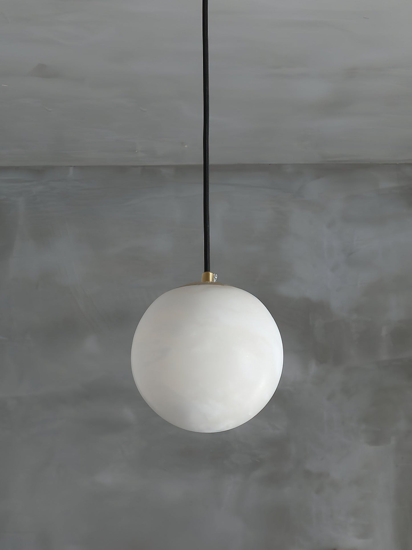 Pendant Light | Natural Stone Globe Design