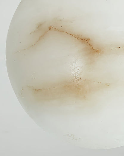 Pendant Light | Natural Stone Globe Design