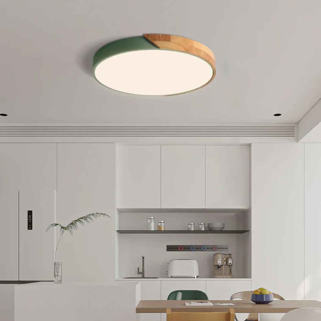 Ceiling Light | Scandinavian Round LED Design