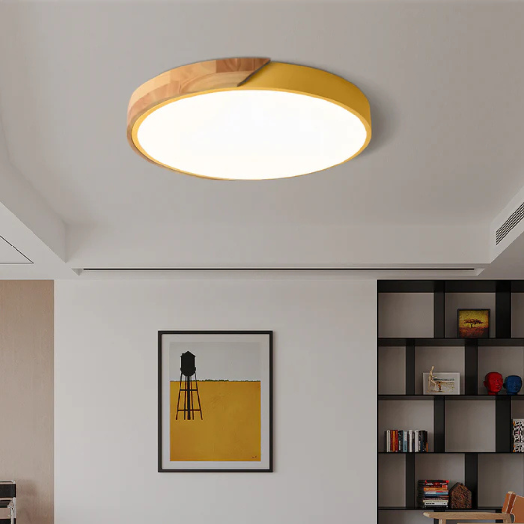 Ceiling Light | Scandinavian Round LED Design