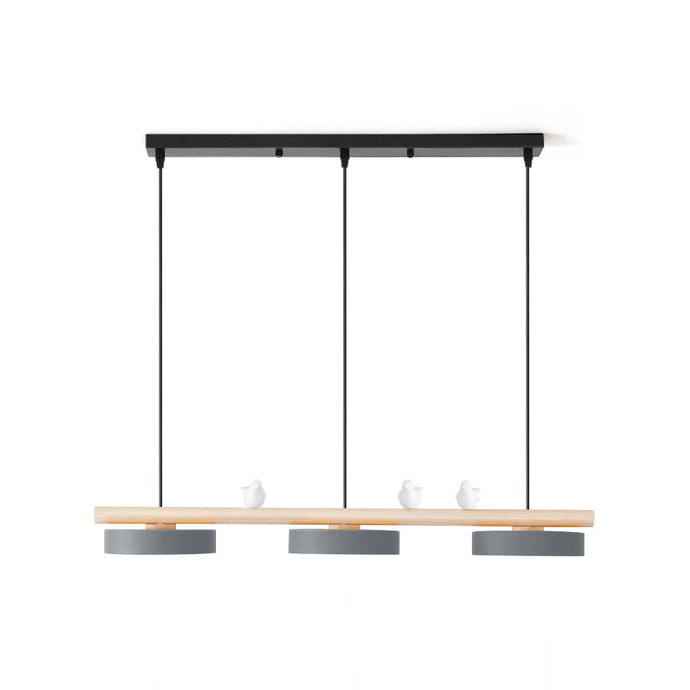 Pendant Light | Wood Beam Bird Design