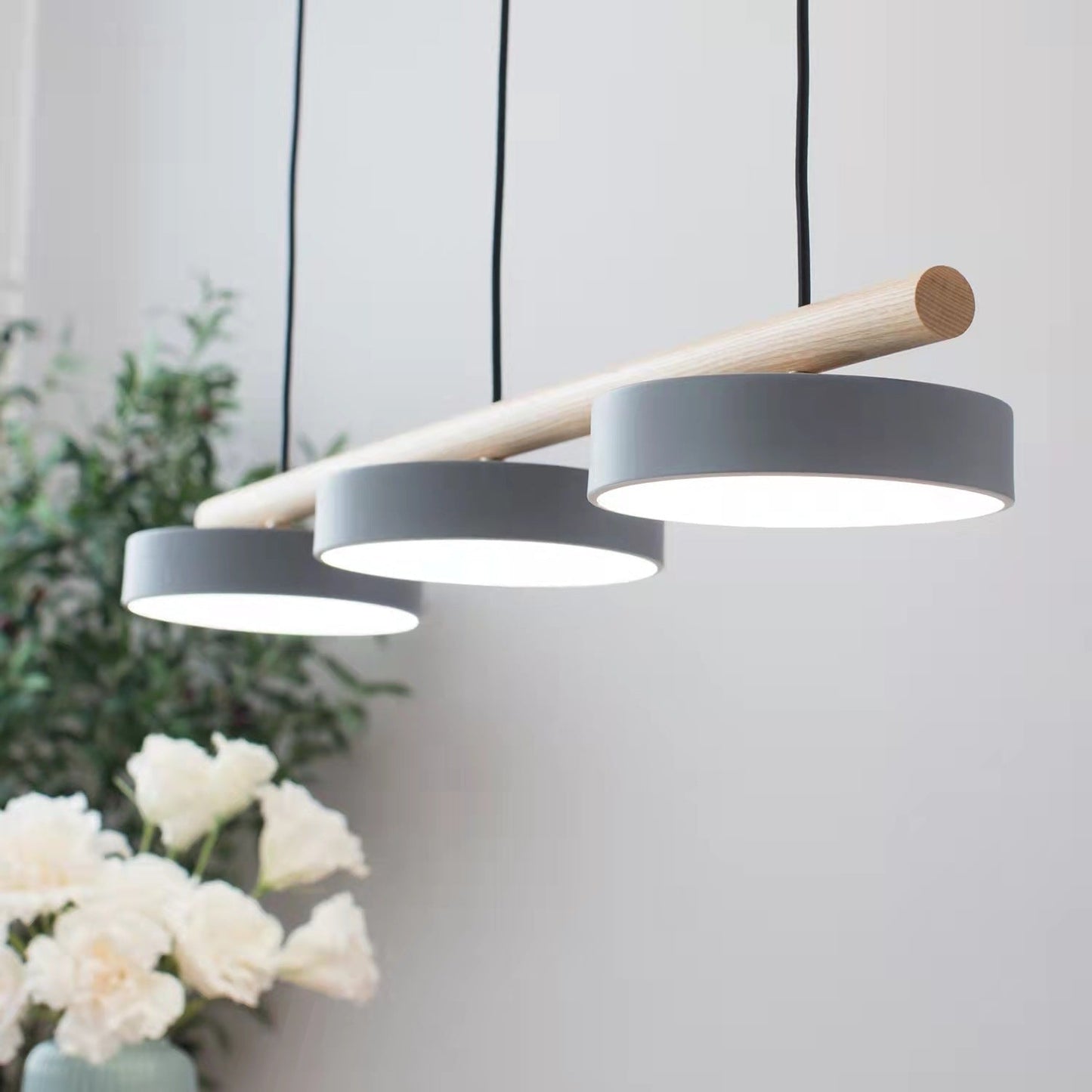 Pendant Light | Wood Beam Bird Design