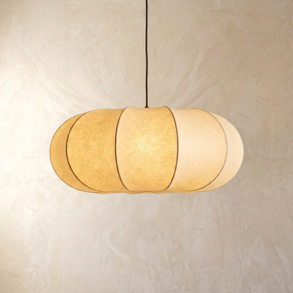 Pendant Light | Silk Wabi-Sabi Lantern Design