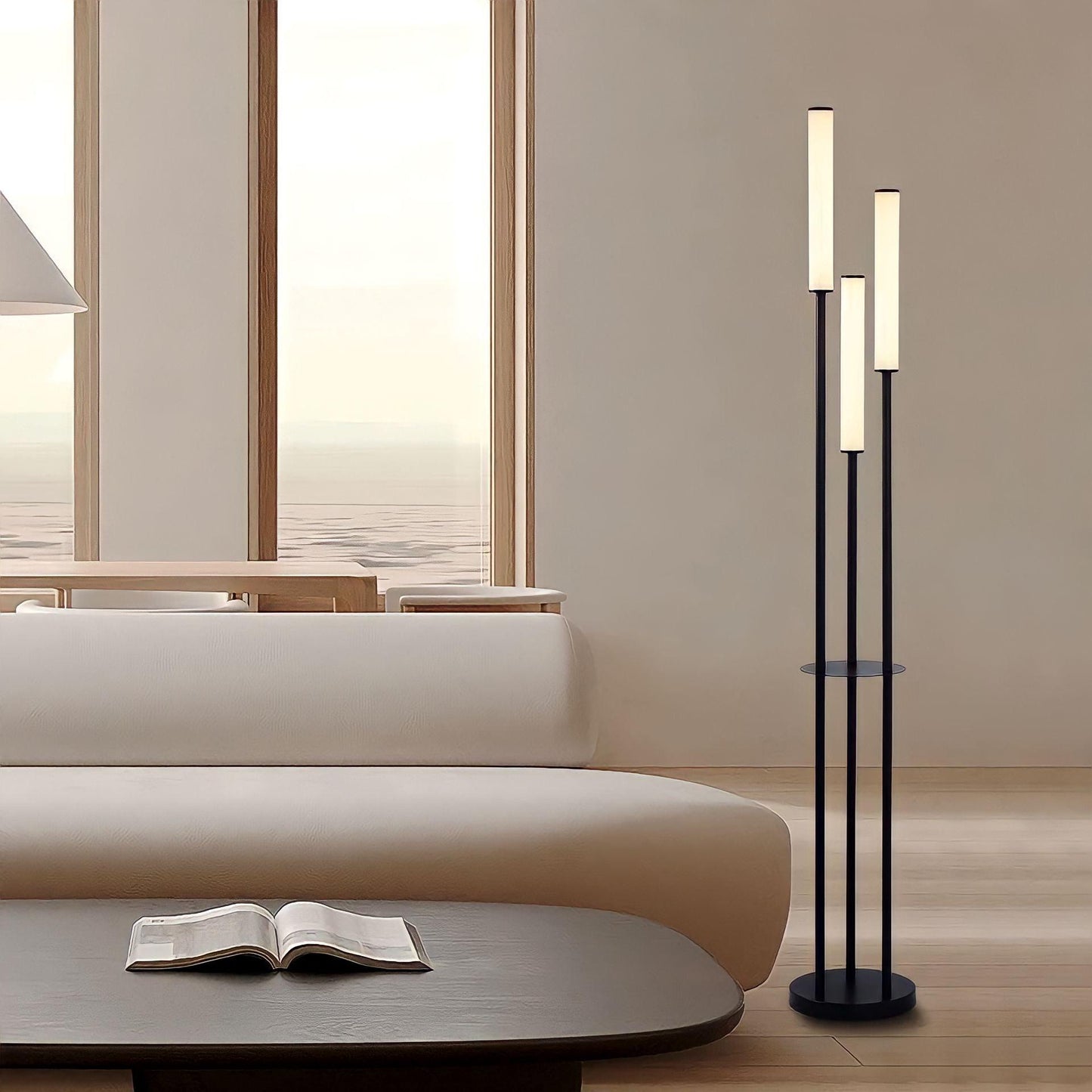 Floor Light | Three Tube LED Design