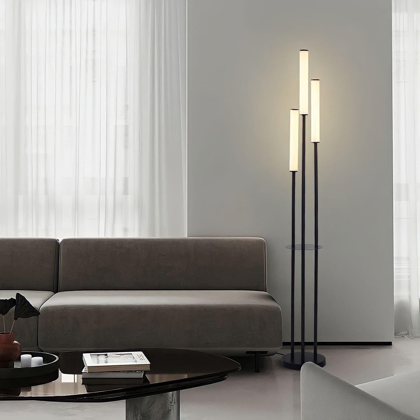 Floor Light | Three Tube LED Design