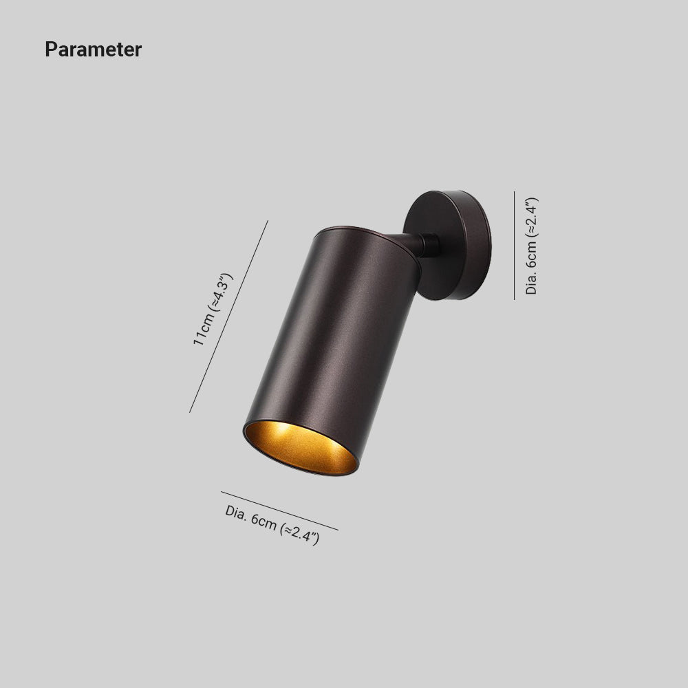 Ceiling Light | Swivel Cylinder Spotlight Design