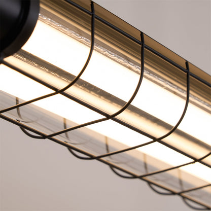 Pendant Light | Industrial Cage Tube Design