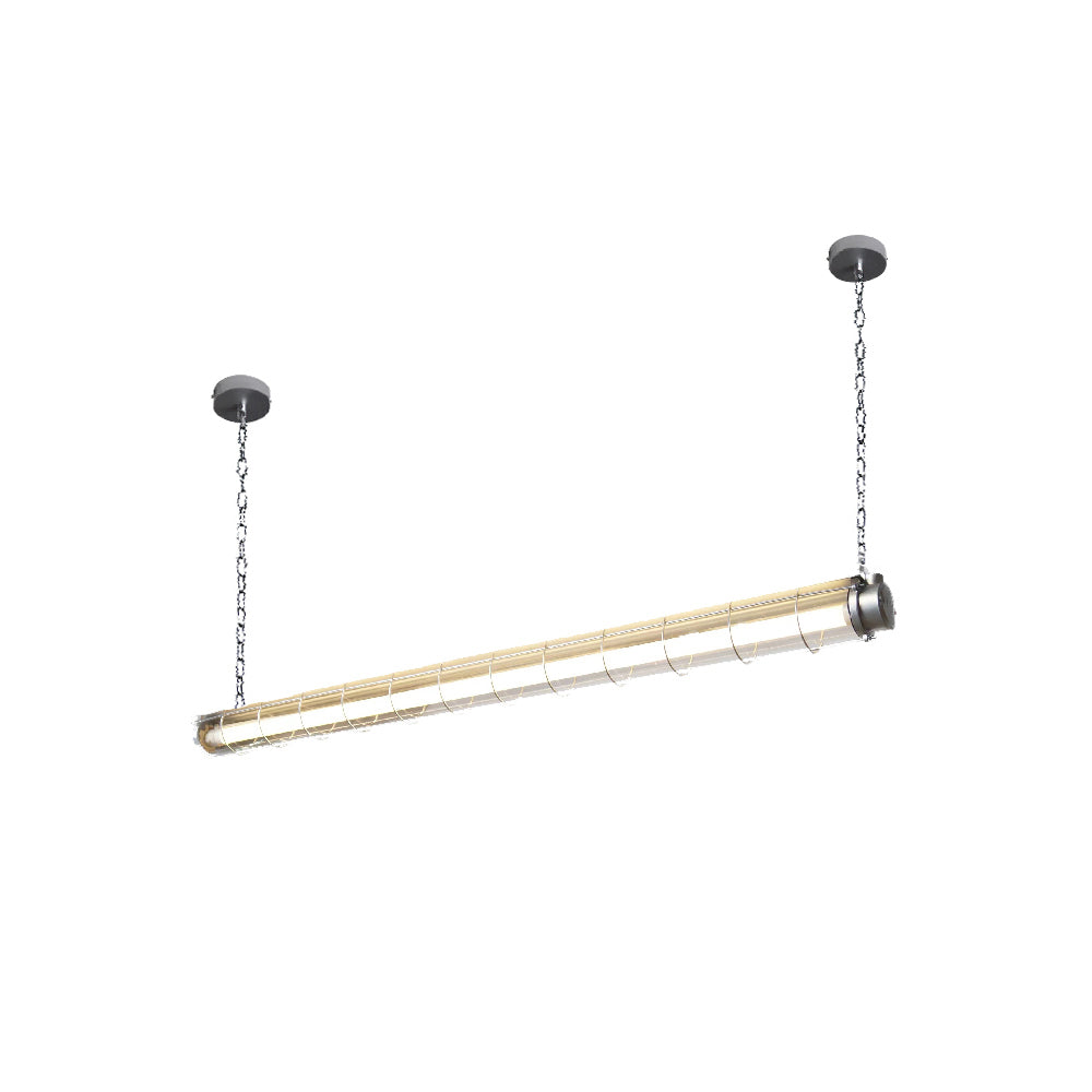 Pendant Light | Industrial Cage Tube Design