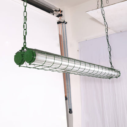 Pendant Light | Industrial Cage Tube Design