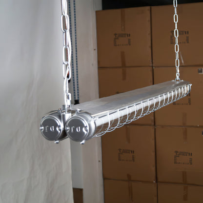 Pendant Light | Industrial Cage Tube Design