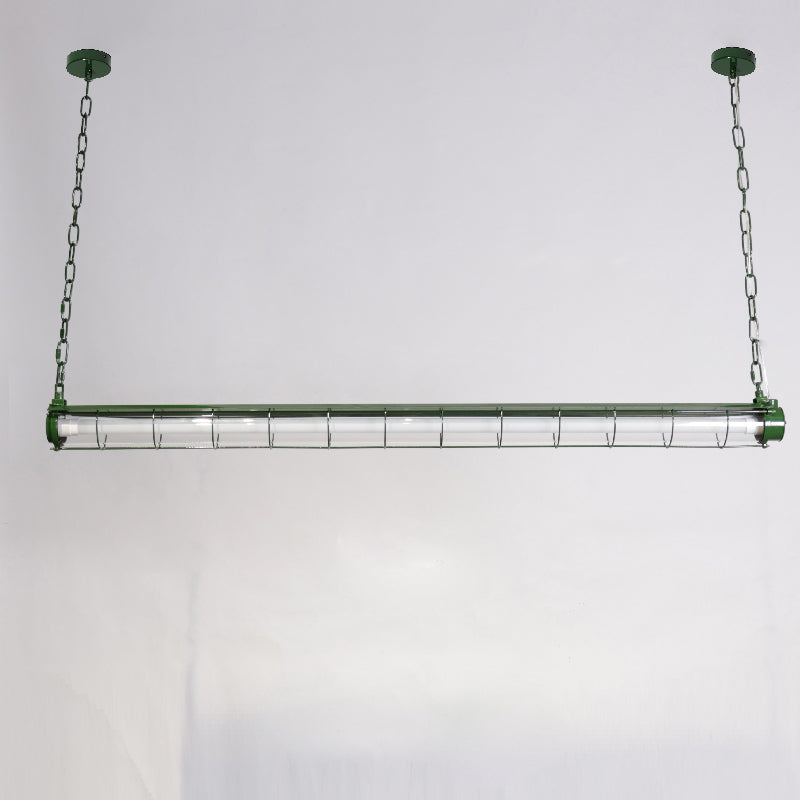 Pendant Light | Industrial Cage Tube Design