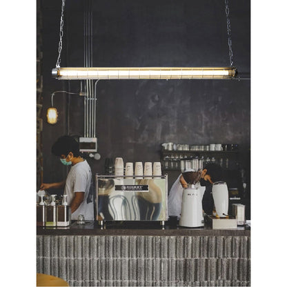 Pendant Light | Industrial Cage Tube Design