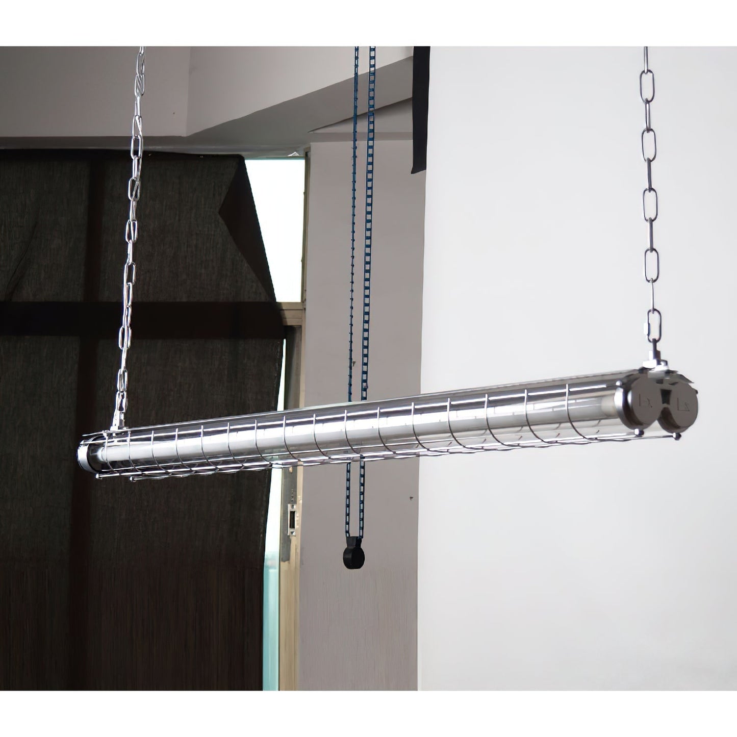 Pendant Light | Industrial Cage Tube Design
