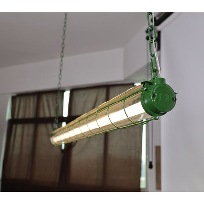 Pendant Light | Industrial Cage Tube Design