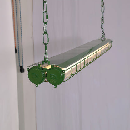 Pendant Light | Industrial Cage Tube Design