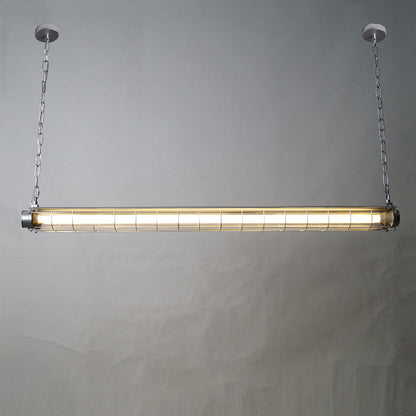 Pendant Light | Industrial Cage Tube Design