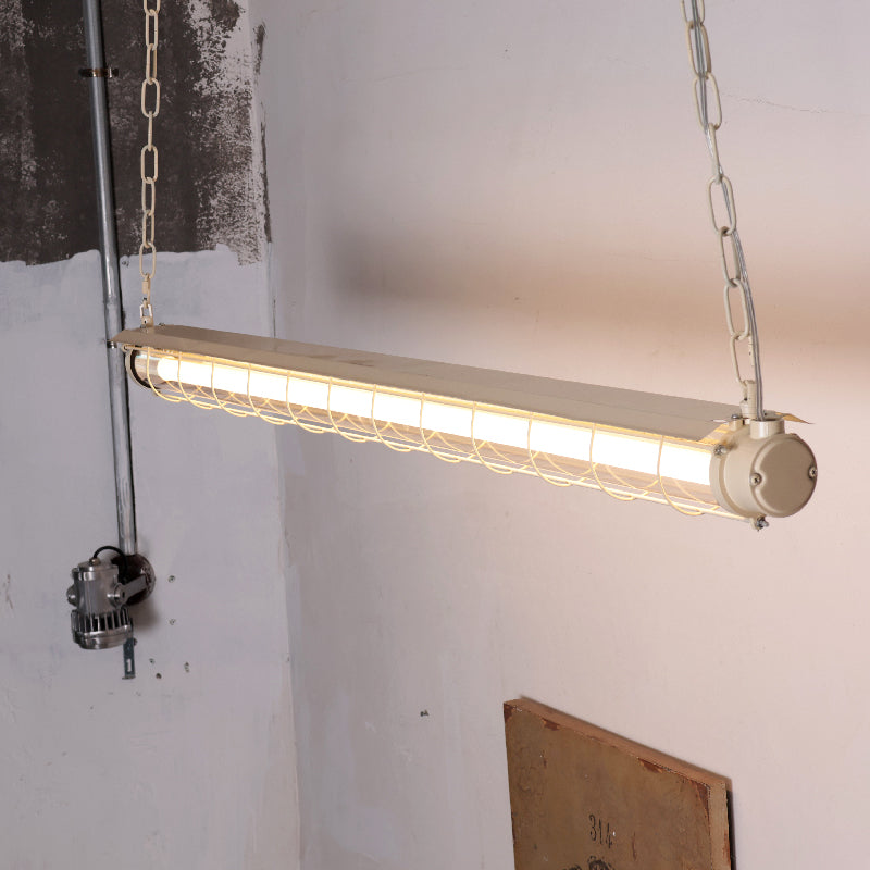 Pendant Light | Industrial Cage Tube Design