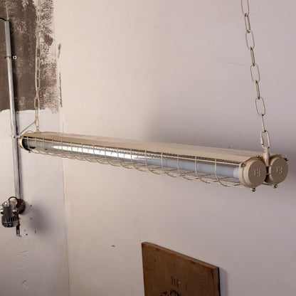 Pendant Light | Industrial Cage Tube Design