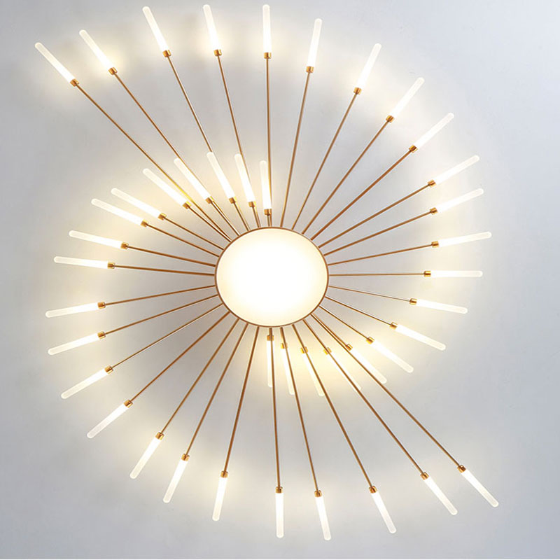 Ceiling Light | Sunburst Firework Design