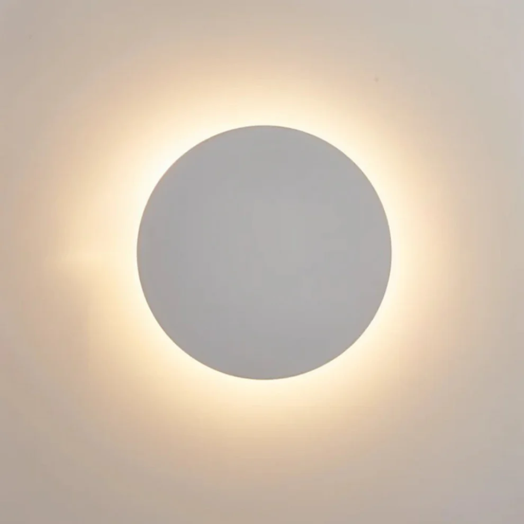 Wall Light | Eclipse Disc Backlit Design