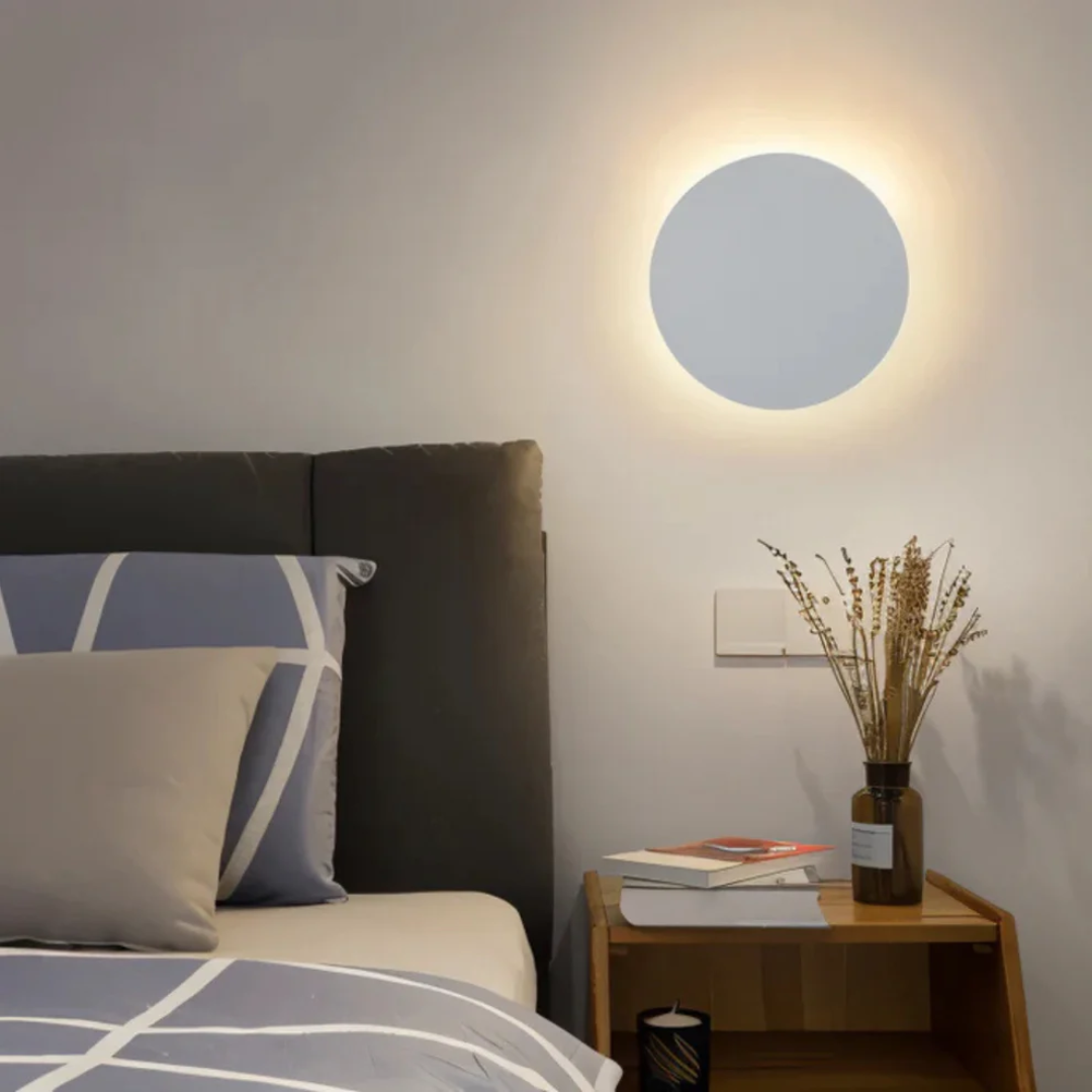 Wall Light | Eclipse Disc Backlit Design
