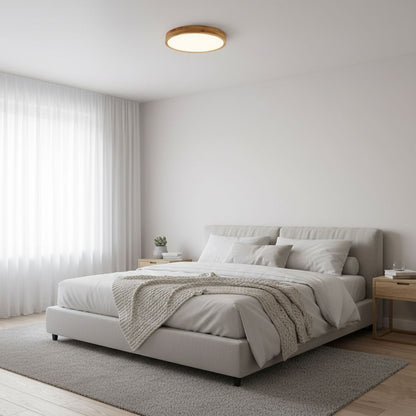 Ceiling Light | Bamboo Border Flush Mount Design