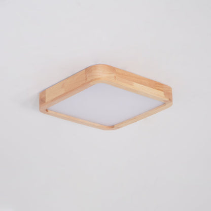 Ceiling Light | Bamboo Border Flush Mount Design