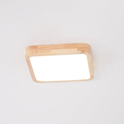 Ceiling Light | Bamboo Border Flush Mount Design