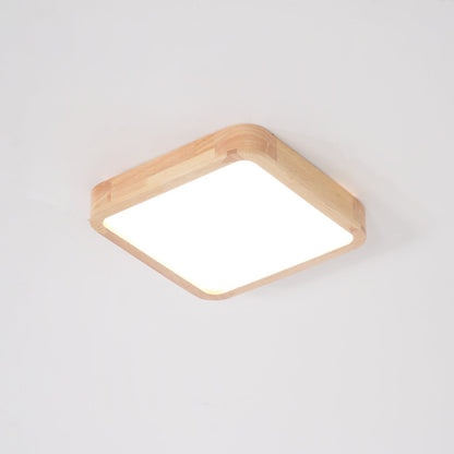 Ceiling Light | Bamboo Border Flush Mount Design
