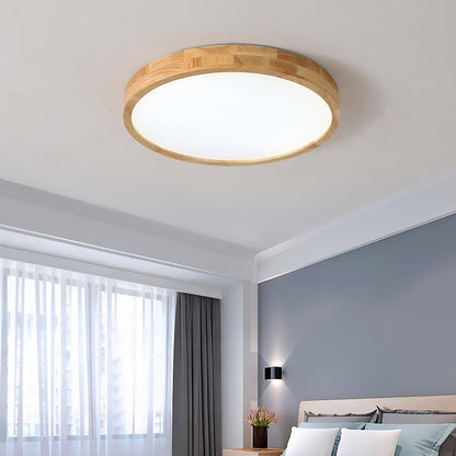 Ceiling Light | Bamboo Border Flush Mount Design