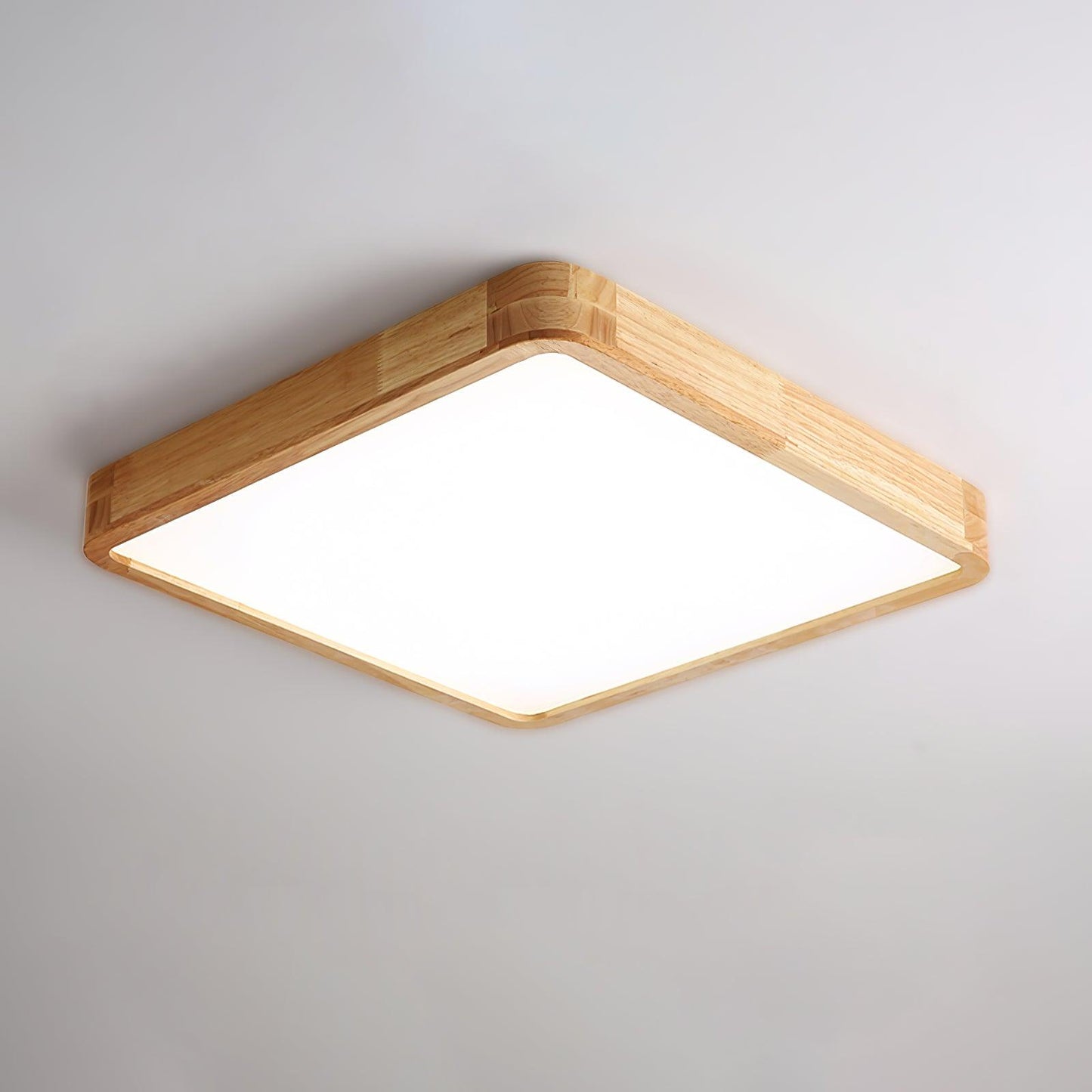 Ceiling Light | Bamboo Border Flush Mount Design