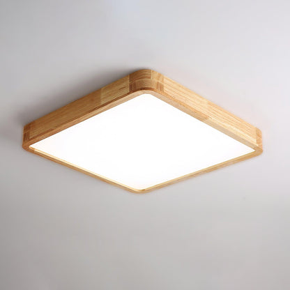 Ceiling Light | Bamboo Border Flush Mount Design
