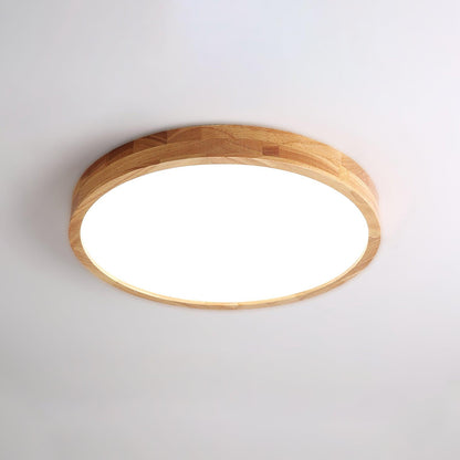 Ceiling Light | Bamboo Border Flush Mount Design