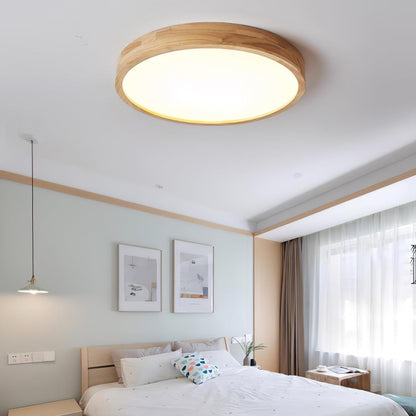 Ceiling Light | Bamboo Border Flush Mount Design