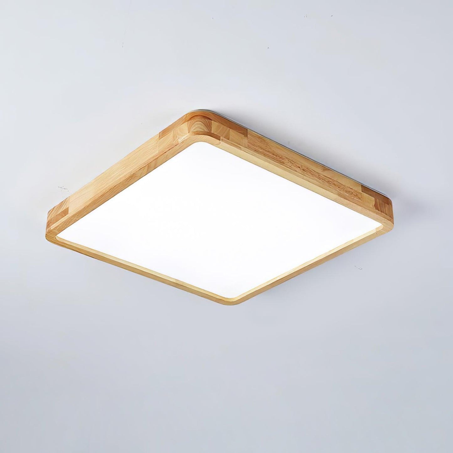 Ceiling Light | Bamboo Border Flush Mount Design
