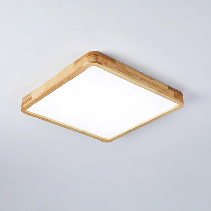 Ceiling Light | Bamboo Border Flush Mount Design
