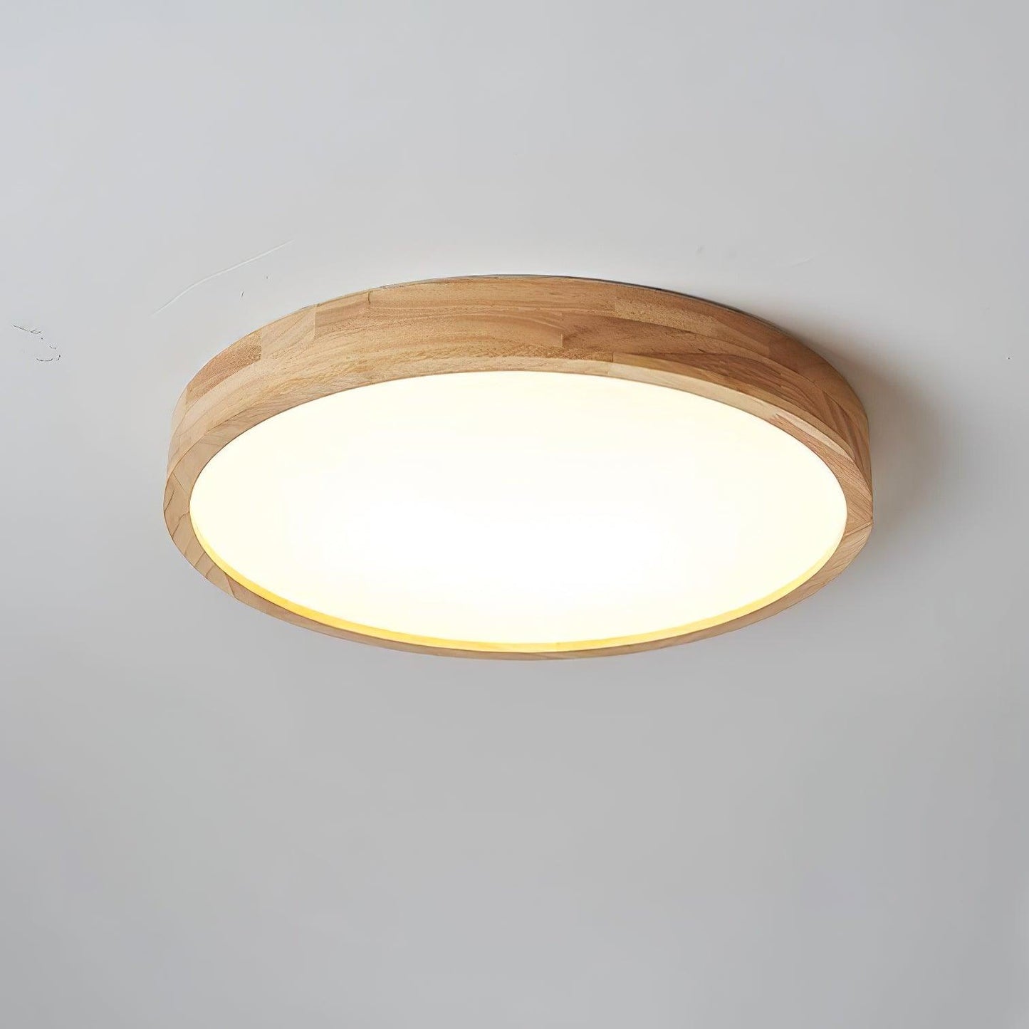 Ceiling Light | Bamboo Border Flush Mount Design