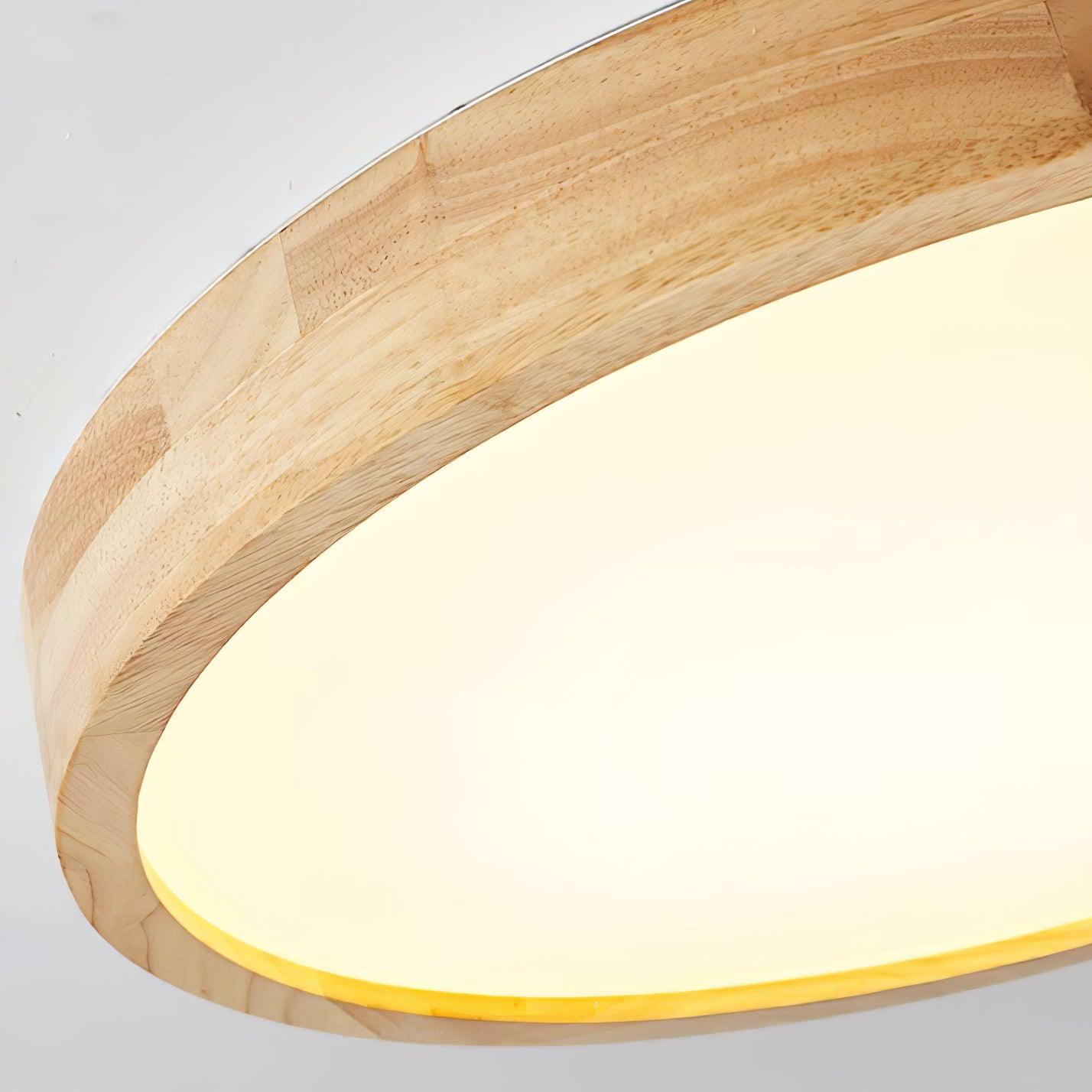 Ceiling Light | Bamboo Border Flush Mount Design