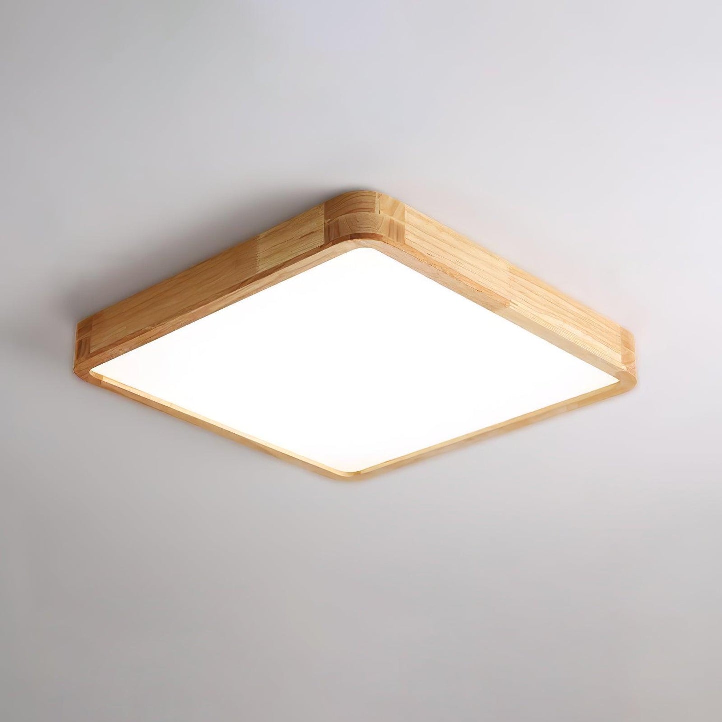 Ceiling Light | Bamboo Border Flush Mount Design
