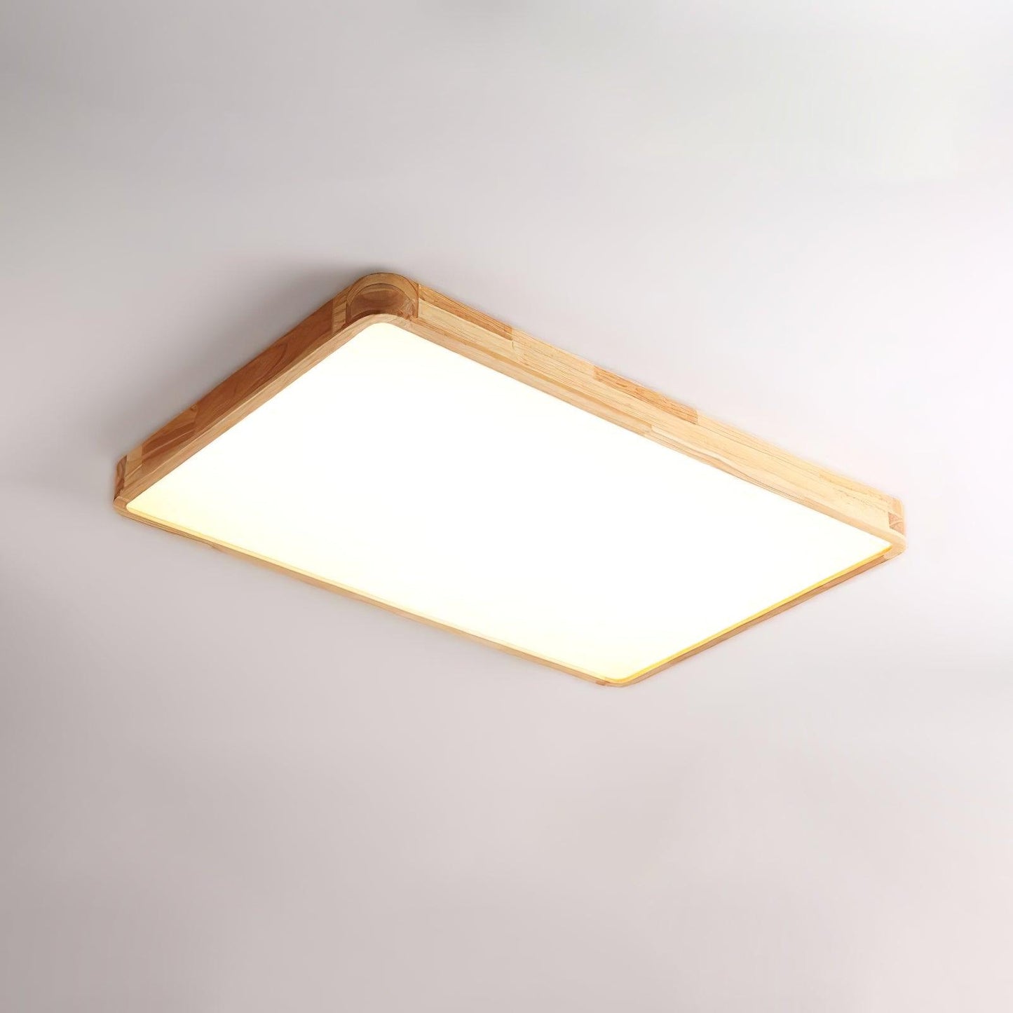 Ceiling Light | Bamboo Border Flush Mount Design