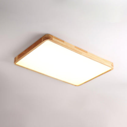Ceiling Light | Bamboo Border Flush Mount Design
