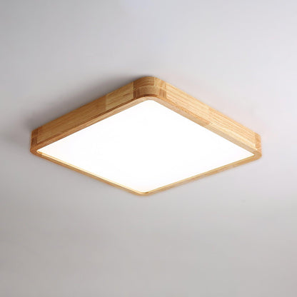 Ceiling Light | Bamboo Border Flush Mount Design