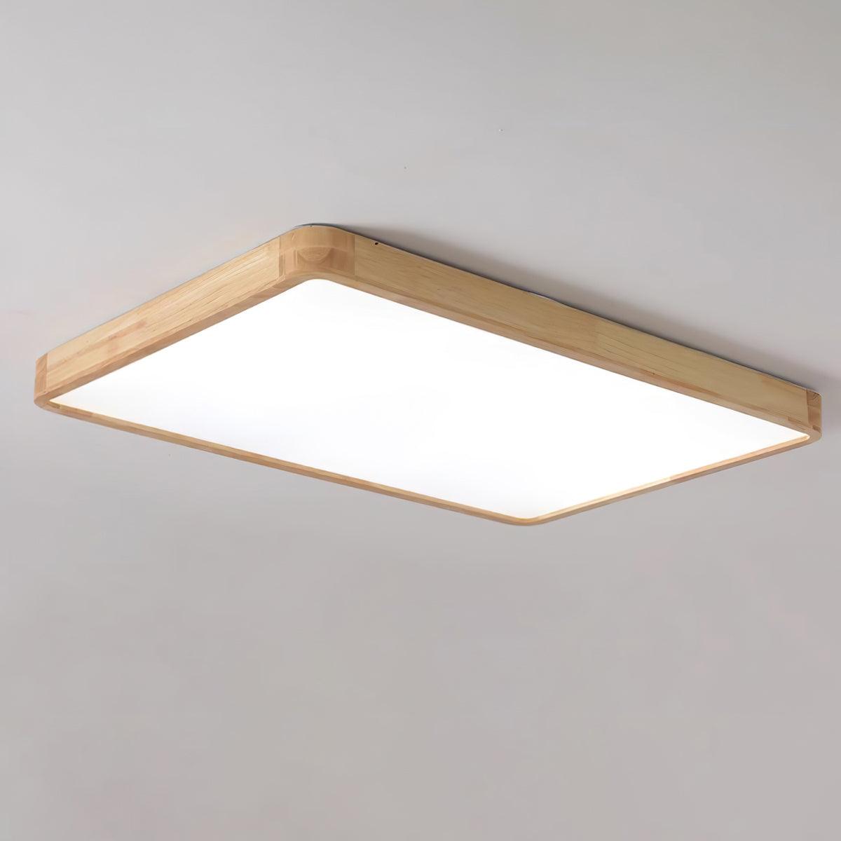 Ceiling Light | Bamboo Border Flush Mount Design