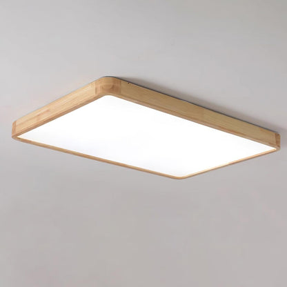 Ceiling Light | Bamboo Border Flush Mount Design