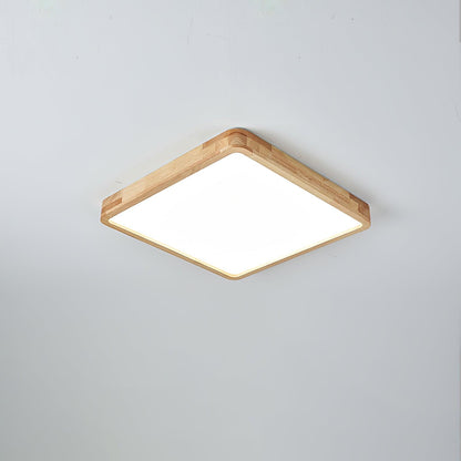 Ceiling Light | Bamboo Border Flush Mount Design
