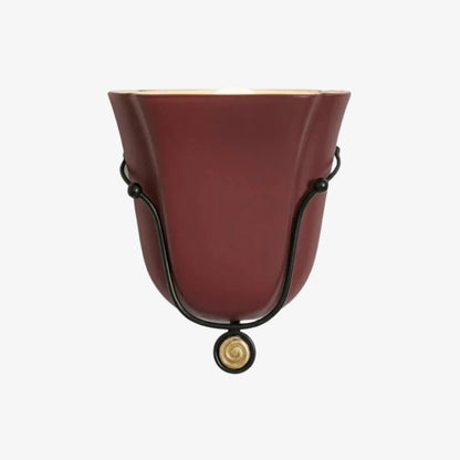 Wall Light | Sculptural Glass Uplighter Design