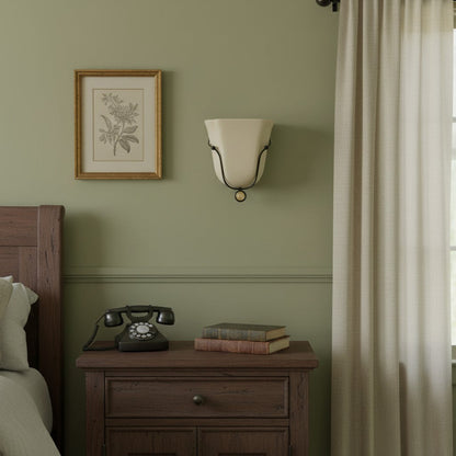 Wall Light | Sculptural Glass Uplighter Design
